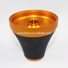 factory wholesale led hookah shisha star bucks ehookah aluminum bowl without carbon holder