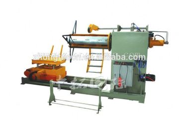 roll steel decoiler machine