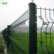 PE coated Galvanized triangle bending mesh fencing