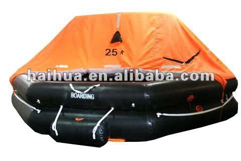 Throw-over Type Inflatable Life raft