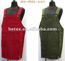 Cotton long waist aprons pattern