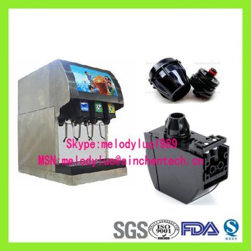 Soda dispenser machine with cornelius valve flaver