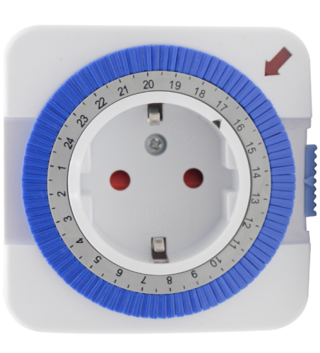 Interruptor de temporizador mecánico Mini Configuración 15 minutos