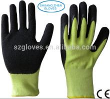 nylon latex coated work gloves