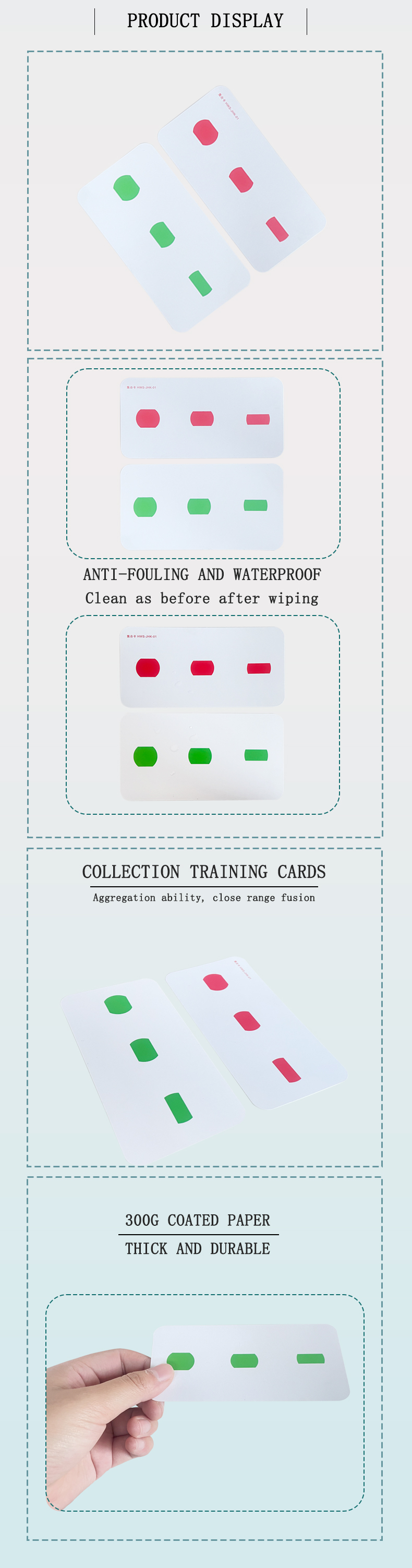 Visual Training Set Card Strabismus Amblyopia Set Ability Exercise Adjustment Fusion Visual Function Exercise RD004