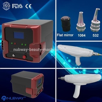 Factory Cheap Laser Remove Tattoo Q Switched Beauty Machine