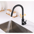 360-degree rotatable touch auto-sensing faucet