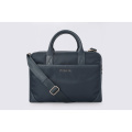 Leichte Laptop-Nylon-Handtasche mit Ledergriffen