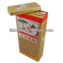 fancy gift metal tin boxes for ginseng
metal tin boxes for ginseng