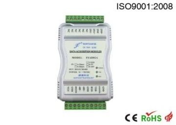 Current Voltage Input 8 Channel Data Acquisition 4-20ma 0-10v 24vdc