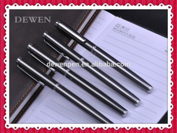 gun color metal roller pen,smooth writing roller pen,smooth writing metal pen