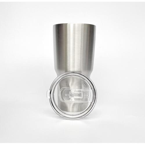 Curve Twist Stainless Steel Tumbler Mug with Lid