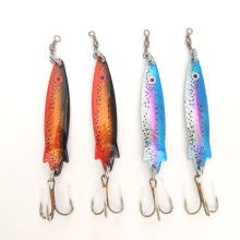 Salt Water Metal Trolling Lures Fishing Spoons Spinners