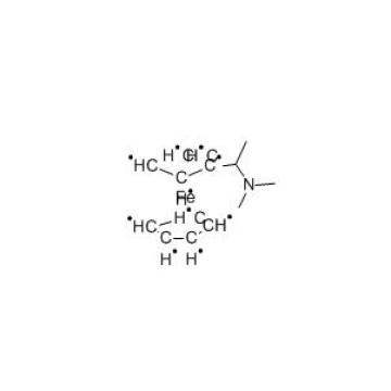 Hợp chất Metallocene (±) -N, N-Dimethyl-1-ferrocenylethylamine CAS 31904-34-4