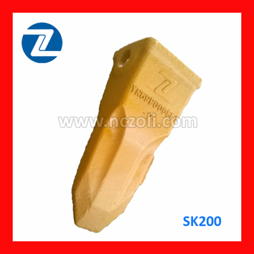 YN69B0008F1 Rock Bucket Teeth tips SK200 for Kobelco excavator