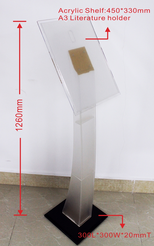 Ds V002 Free Standing Sign Holder Display Stand