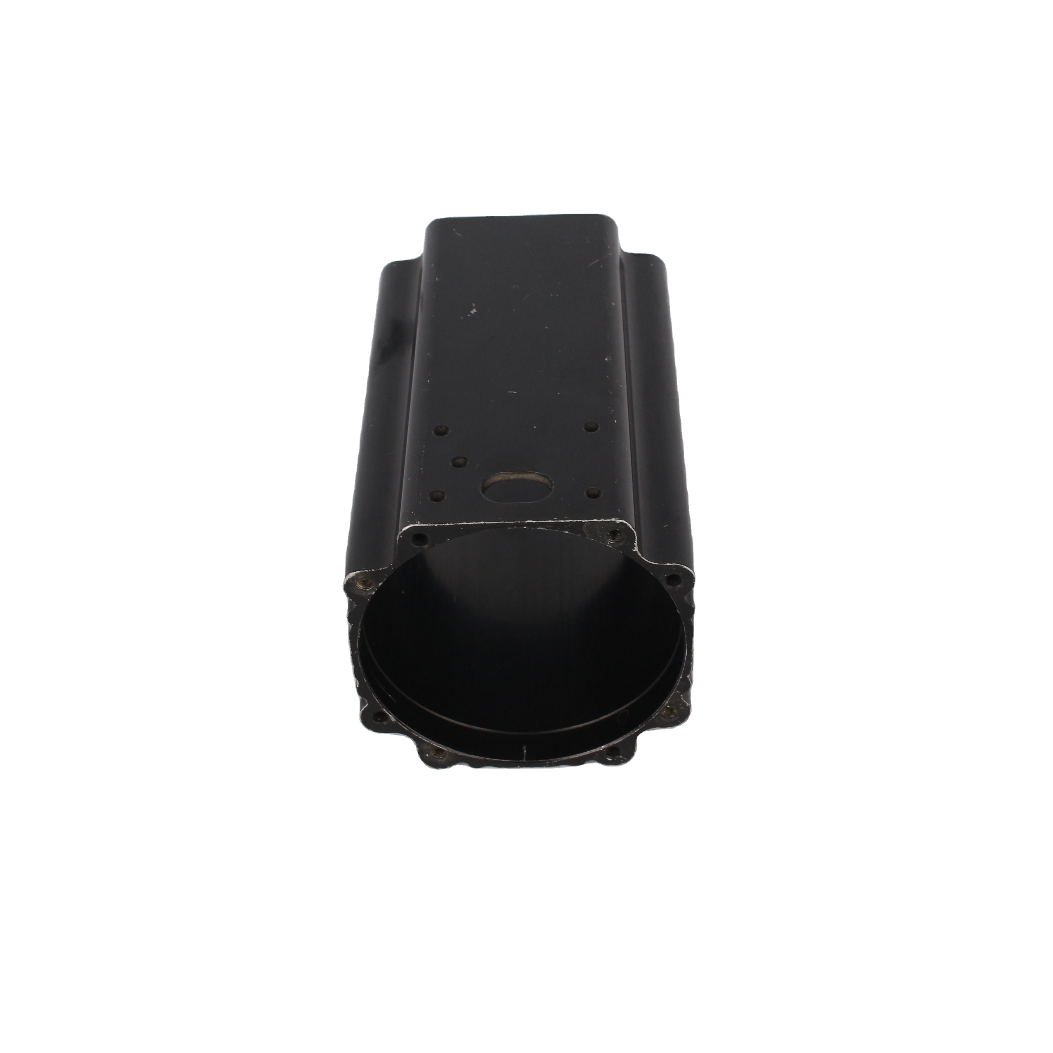 black powder coated aluminum profile 6000 series aluminium extrusion