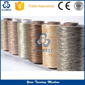 Wire and artificial grass yarn two for one twisting machinery                        
                                                                Most Popular