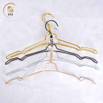 Gold Coat Hanger for Clothes - Wide Shoulder Non-Slip Metal Hanger