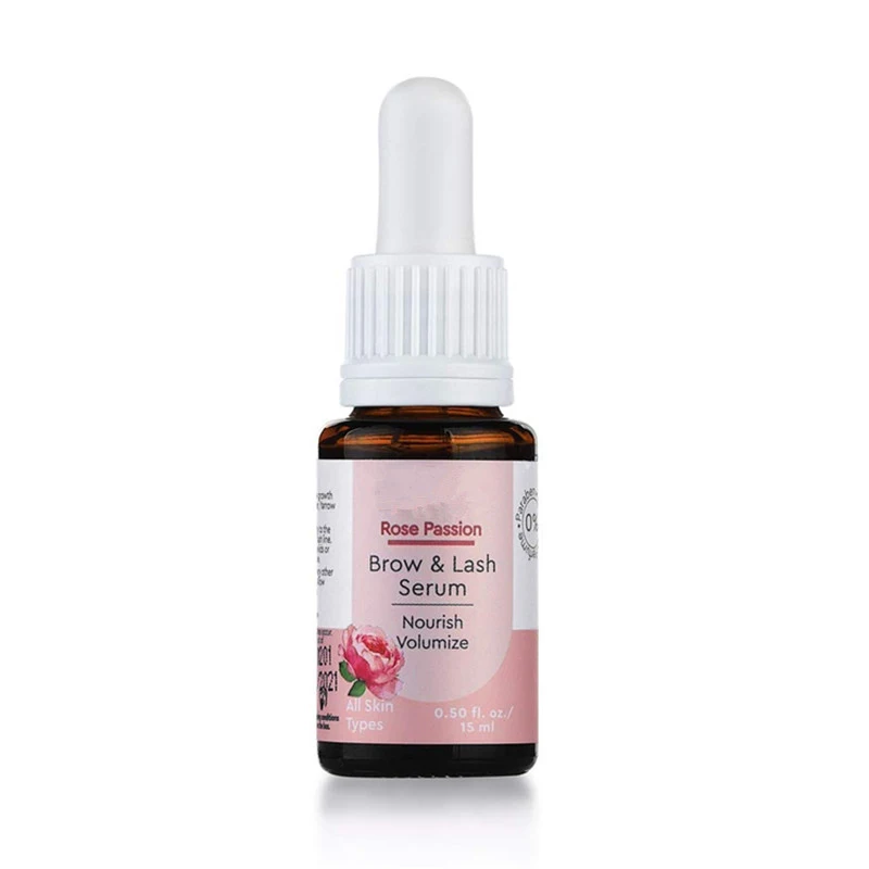 Natural Rose Passion Nourishing Brow & Lash Growth Serum