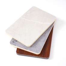 White Marble Wood Grain PVC Foam Construction Decoration