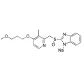 １Ｈ−ベンズイミダゾール、２  -  ［［［４−（３−メトキシプロポキシ）−３−メチル−２−ピリジニル］メチル］スルフィニル］  - 、ナトリウム塩（１：１）ＣＡＳ １１７９７６−９０−６
