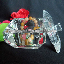 square crystal jewellery presentation box
