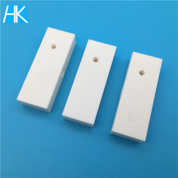 ivory 99% aluminum oxide ceramic machining bar block