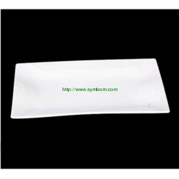 Oblong Platter Porcelain