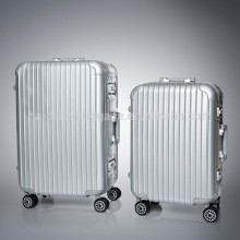 ABS+PC Luggage, aluminum framed suitcase 3 pcs set 20" 24" 28"                        
                                                Quality Choice