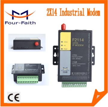 F2114 industrial powerline communication plc modbus modem rs485