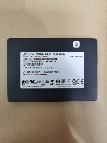 MICRON 5300PRO 240G MTFDDAK240TDS-1AW1ZABYY