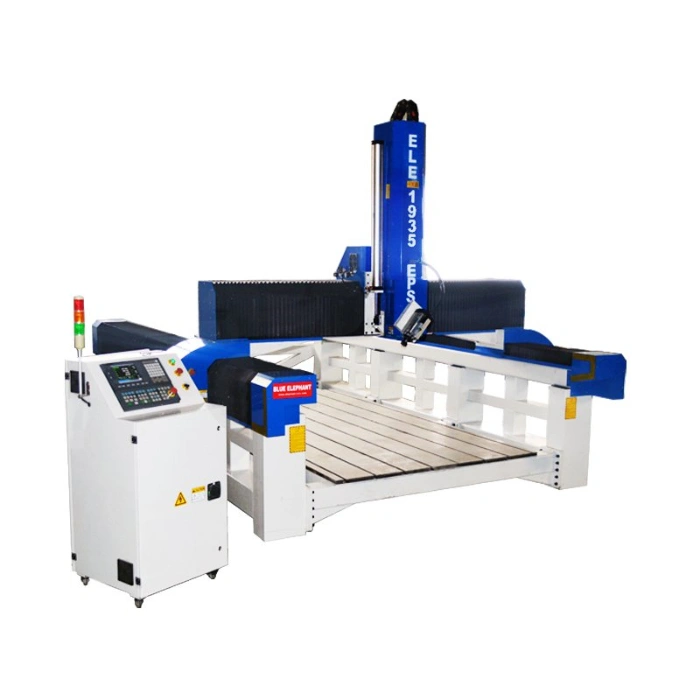4axis CNC Wood Carving Machine Ele1935 Big Work Sizes 3D Engraving CNC Router Machine