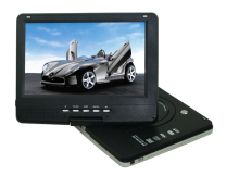 10.2" Swivel TFT LCD Multimedia Portable DVD player with DVB-T Recorder,FM transmit