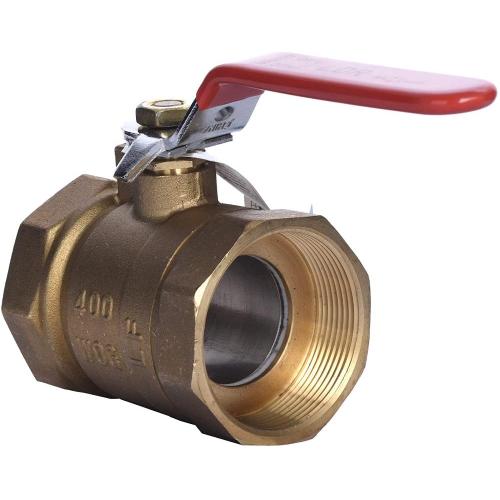 Brass material safety valve for water heater