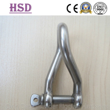 Stainless Steel Twisted Shackle