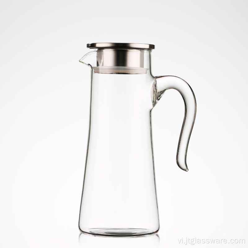 Carafe nước chịu nhiệt với tay cầm