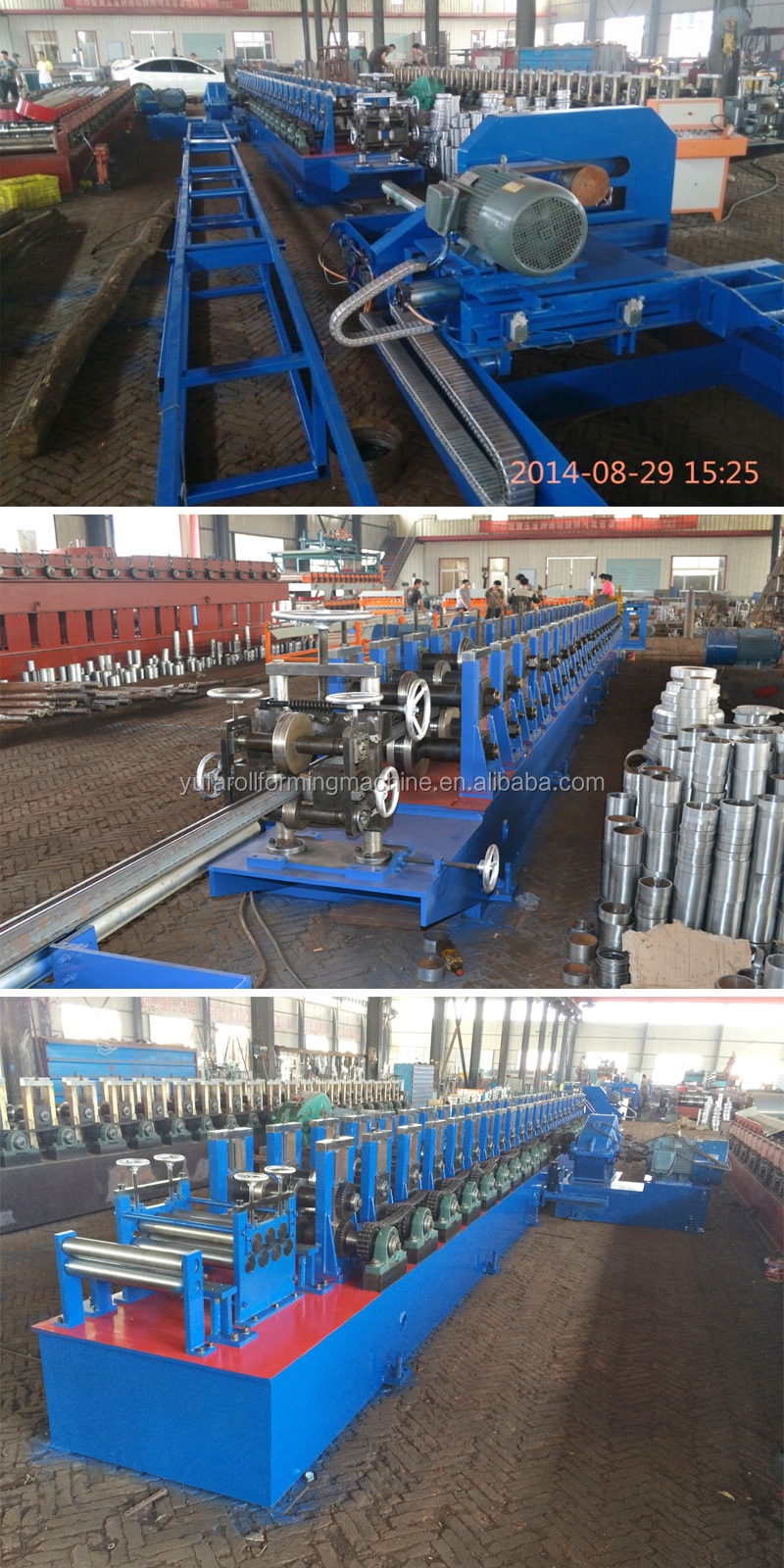 roll forming machine for steel solar panel mounting machine