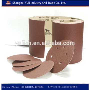 sterate E-wt paper abrasive belt/sanding belt