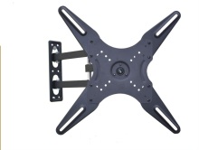 Extremely Low Profile Articulating Swivel 360 Degrees TV Mount Bracket