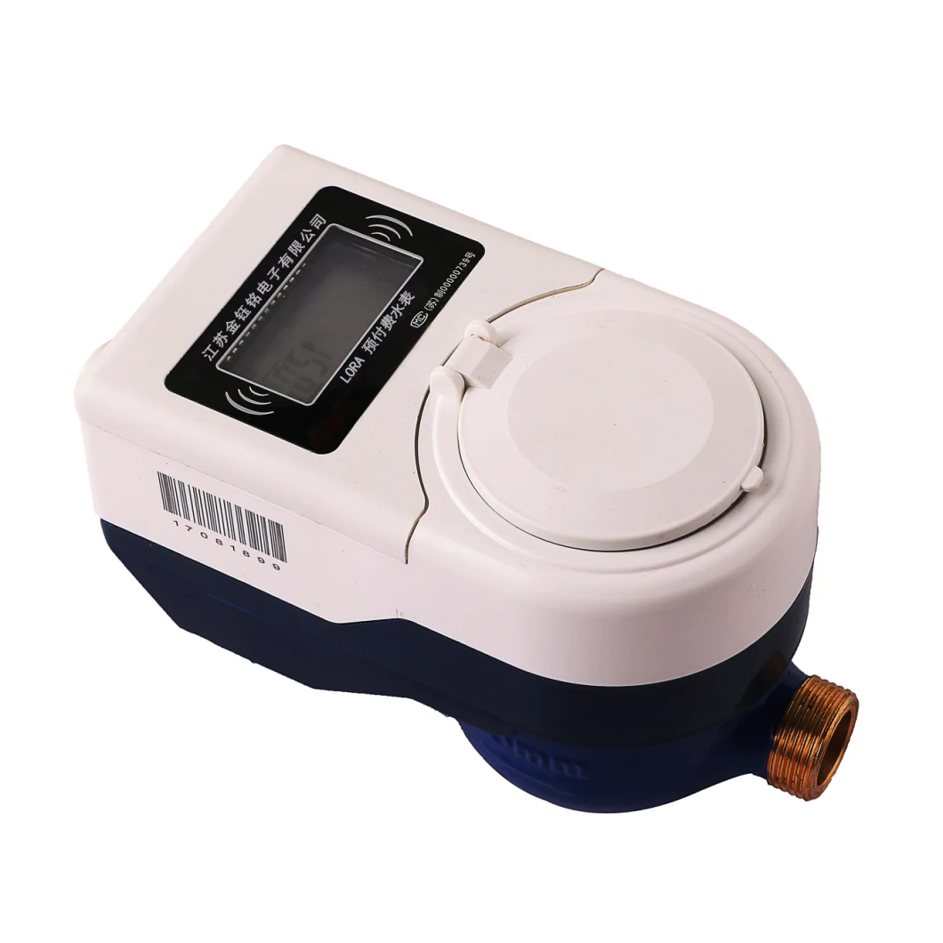 Lorawan Wireless Digital Prepaid Brass Magnet Stop Valve Control Meter Magnet Water Meter