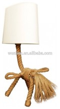 Designer table lamp rope table lamp vintage table lamp UL listed