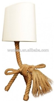 Designer table lamp rope table lamp vintage table lamp UL listed