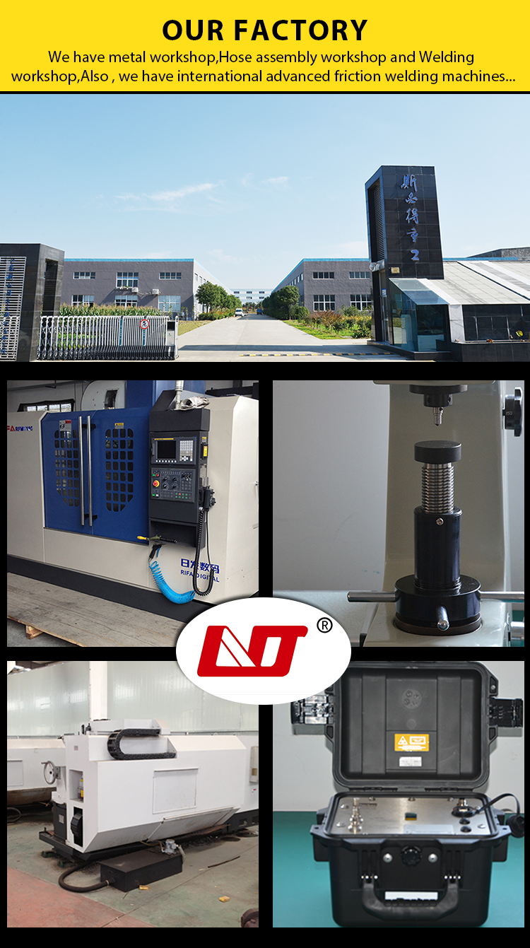 Rubber Hose End Fittings Flange Hydraulic Hose Fittings