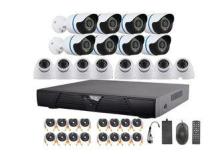Bullet / Dome 720P 960P IP Network CCTV Security Camera Sys
