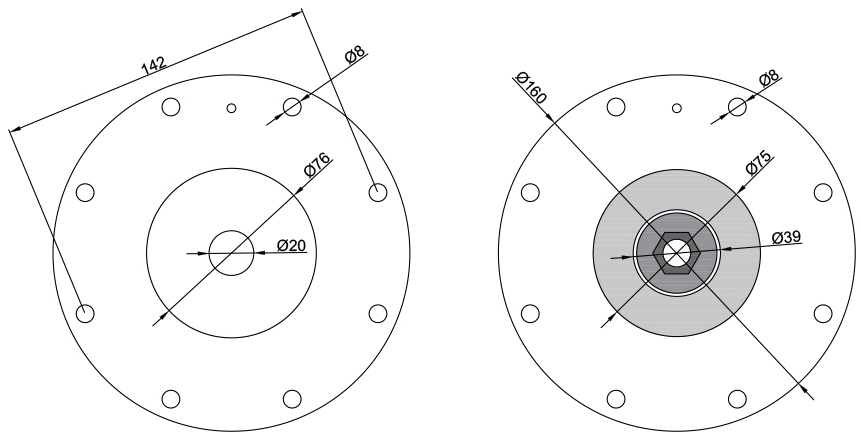 2'' DN50 BFEC DMF/MF Diaphragm Valve Repair Kit