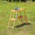 Beech Wood Portable Shelves Camping Gear