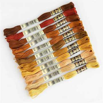 Wholesale Polyester Cross Stitch Embroidery Thread - 100 Color Options
