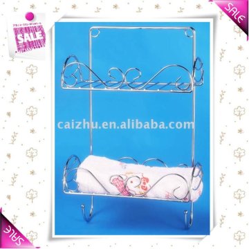 2016 Mannufacturer china metal bathroom bath towel rack corner for wholesale