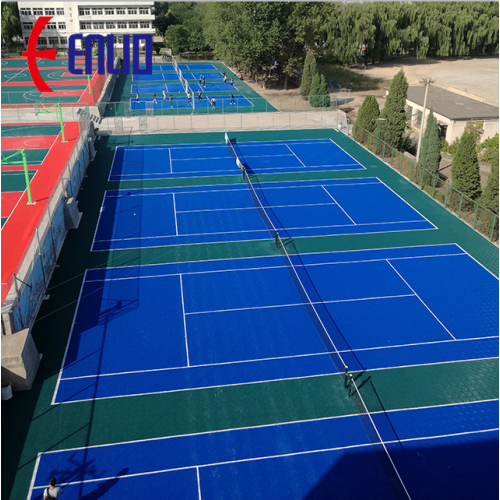 Piso de la cancha de baloncesto personalizado